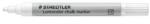 STAEDTLER Krétamarker, 2, 4 mm, kúpos, STAEDTLER "Lumocolor(R) 344", fehér