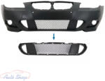  BMW E60, E61 M-PACKET , M-TECH ELSŐ Lökhárító Rács Szett a két szélső trapéz rácsot is tartalmazza , 51117896586