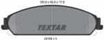TEXTAR Fékbetét készlet TEXTAR 2416401 for CHRYSLER, LANCIA, DODGE, FIAT (2416401)