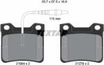 TEXTAR Fékbetét készlet TEXTAR 2190403 for MERCEDES-BENZ, CITROËN, PEUGEOT (2190403)