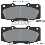 TEXTAR Fékbetét készlet TEXTAR 2520901 for TOYOTA (2520901)