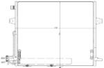 MTR Condensator, climatizare MTR 13054796 (13054796) - fixbox