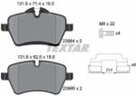 TEXTAR Fékbetét készlet TEXTAR 2398401 for MINI (2398401)