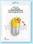 Lebelage Vitaminozott szövet arcmaszk Dr. Capsule Vitamin Mask Pack - 25 ml * 10 db