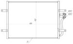 MTR Condensator, climatizare MTR 13054371 (13054371) - fixbox