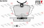 FTE set placute frana, frana disc FTE 9010272 (9010272)