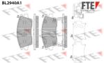 FTE set placute frana, frana disc FTE 9011184 (9011184)