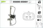 VALEO Mecanism actionare geam VALEO 850881 (850881)