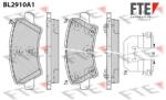 FTE set placute frana, frana disc FTE 9011152 (9011152)