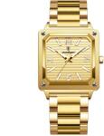 Poedagar Ceas barbatesc Poedagar Quartz, Bratara Otel, Albastru-Argintiu, Casual Fashion Ceas