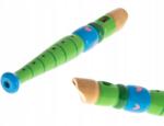  Kik fa gyermek furulya 20 cm zöld zenei játék kezdőknek (KX6216)