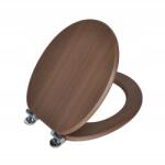 Sepio Wc-ülőke Wc-ülőke Szabadon Ereszkedő Kihúzható Mdf Szabadesés Print 3D (DARKWOOD)