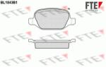 FTE set placute frana, frana disc FTE 9010422 (9010422)