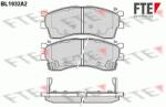 FTE set placute frana, frana disc FTE 9010522 (9010522)