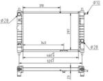 MTR Radiator, racire motor MTR 13054368 (13054368) - fixbox