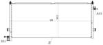 MTR Condensator, climatizare MTR 13054376 (13054376) - fixbox
