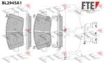FTE set placute frana, frana disc FTE 9011189 (9011189)