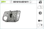 VALEO Mecanism actionare geam VALEO 851611 (851611)