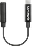 Saramonic Cablu adaptor microfon Saramonic, jack 3.5mm TRS mama, pentru DJI Osmo Action - Desigilat