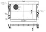 MTR Radiator, racire motor MTR 13054592 (13054592) - fixbox