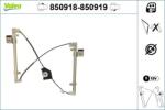 VALEO Mecanism actionare geam VALEO 850918 (850918)