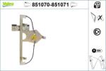 VALEO Mecanism actionare geam VALEO 851071 (851071)