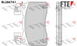 FTE set placute frana, frana disc FTE 9011107 (9011107)
