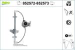 VALEO Mecanism actionare geam VALEO 852572 (852572)
