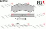 FTE set placute frana, frana disc FTE 9010286 (9010286)