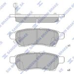 HI-Q set placute frana, frana disc HI-Q SP1513 (SP1513)