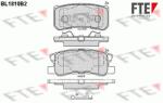 FTE set placute frana, frana disc FTE 9010387 (9010387)
