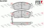 FTE set placute frana, frana disc FTE 9010751 (9010751)