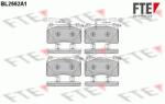 FTE set placute frana, frana disc FTE 9010901 (9010901)