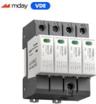 MDAY 3 fázisú AC SPD Túlfeszültség-levezető, T1+T2, 275V, 4 pólus (3P+NPE) (MDH7)
