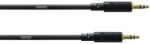  Cablu audio Cordial CFS 1.5 WW, Jack 3, 5 mm stereo, 1, 5 m