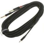  Cablu audio Y pro-snake TPY 2060 KPP, Jack 3, 5 mm la 2x Jack 6, 3 mm, 6 m