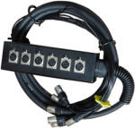  Cablu multicore THE SSSNAKE MC 6, 6 canale, stagebox XLR, 15 m