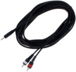 The Sssnake Cablu audio Jack Stereo 3, 5 mm la 2x RCA, 6 m, the sssnake YRK2060 (153187)