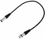  Cablu microfon the sssnake SK233-0, 5 Patch, XLR tată-XLR mamă, 0, 5 m