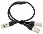 Cordial Cablu Y XLR Cordial CFY 0.3 FMM, XLR mamă la 2 x XLR tată, 30 cm (201108)