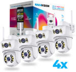 Nakavision C1 3+3MP DUAL Okos IP kamera 4db-os szett- FEHÉR (129794_4pack)