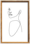 Walther Silhouette 40x50 képkeret natúr (NW050H)