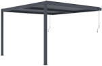 G21 Trenton 4x4 m bioklimatikus pergola, antracit alumínium (BP-G21-4x4x2,6)