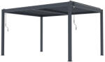 G21 Austin Premium 4x3 m bioklimatikus pergola, antracit alumínium (BP-G21-4X3M-ALU) - plazaweb