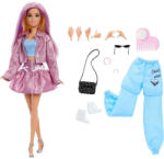 Mattel Barbie Deluxe Style baba metálrózsaszín ruhában (JNC61) - morzsajatekbolt