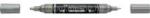 Faber-Castell Akril marker kétvégű MULTIMARK 251 Faber-Castell ezüst (FC185951) (FC185951)