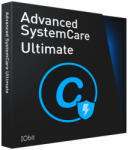 IObit Licență IObit Advanced SystemCare 18 Ultimate (3 dispozitive / 1 an)