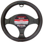  Kormányvédő Maranello 37-39cm Fekete Piros Varrással (3890019)