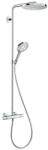 Hansgrohe Sistem de dus hansgrohe Raindance Select S, dus cu termostat, 240 mm, crom (48681979)