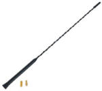  Homasita, Antenna Szár 40 cm 5/6 Mm Fekete Üvegszálas Anya (56AT919)